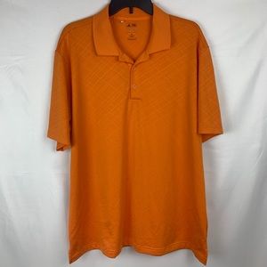 Adidas Orange PureMotion Golf Polo XL